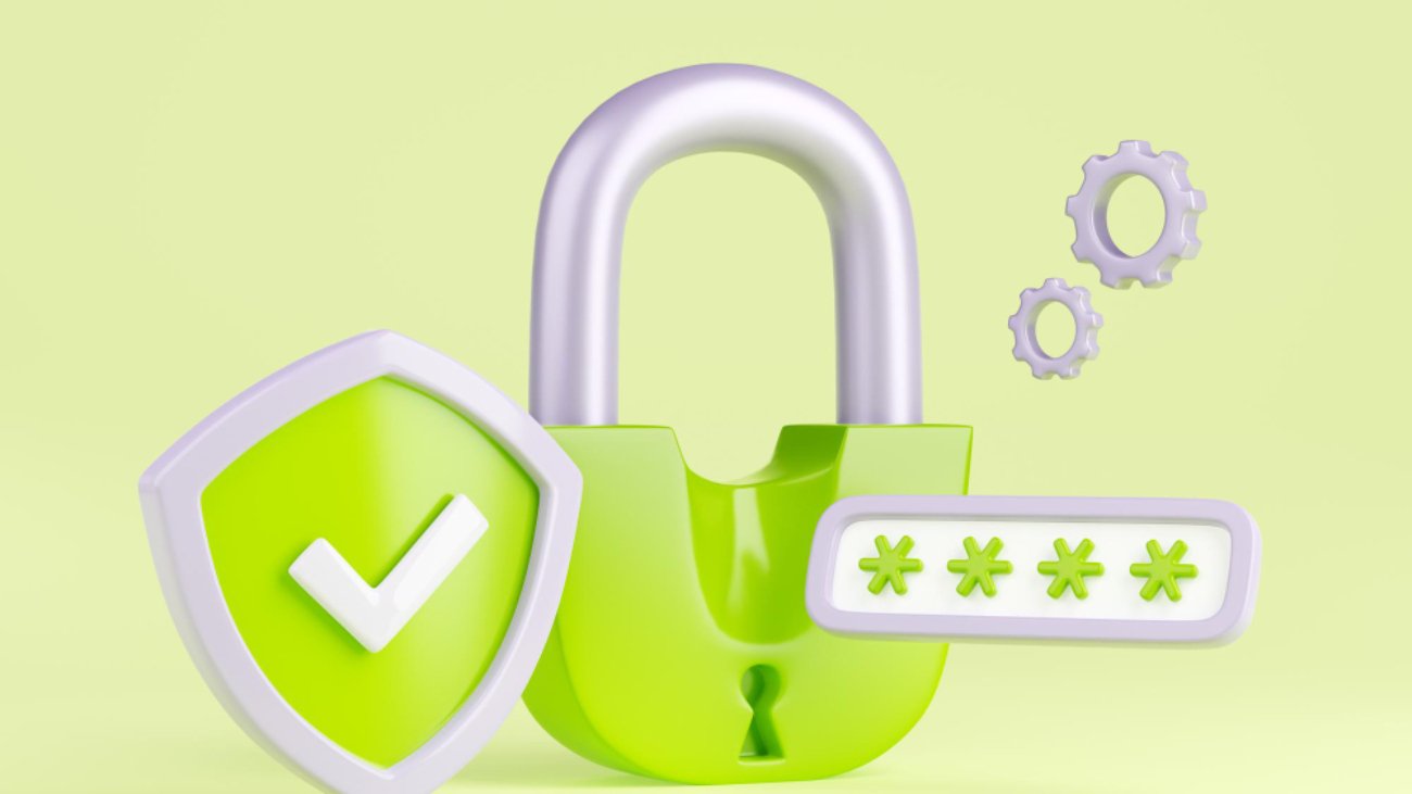 Good password 3d render secure data protection Image by upklyak on Freepik