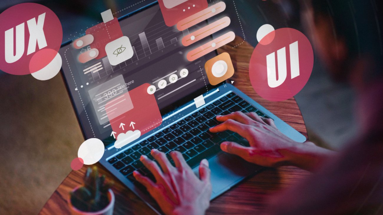ui ux representations with laptop Image by freepik